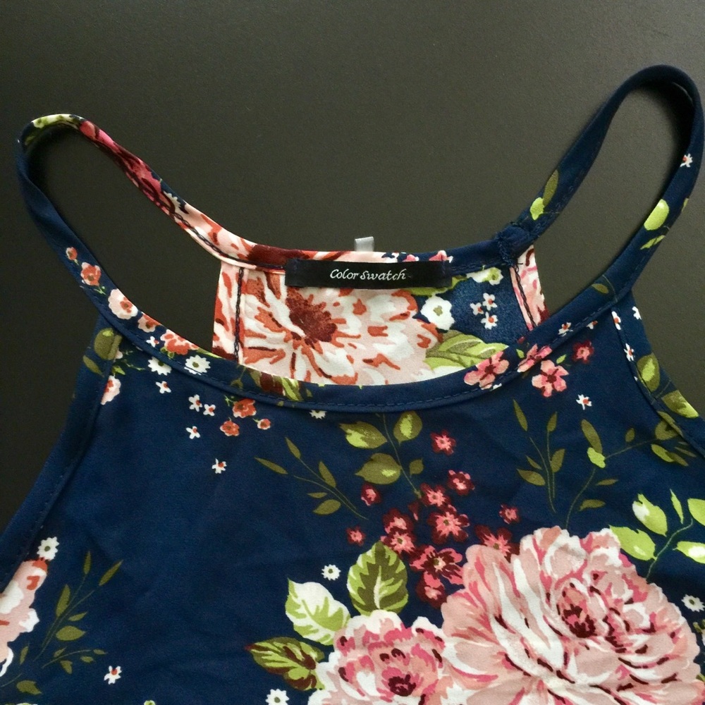⬇️COLOR SWATCH Floral Tank Top - Picture 3 of 7